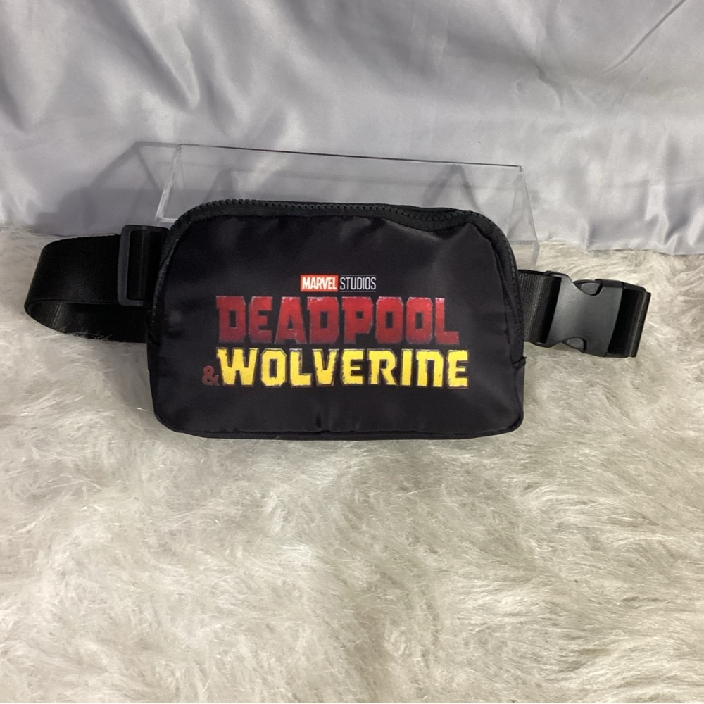Deadpool Wolverine Marvel Studios Black Fanny Pac… - image 3